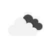 Icône pour température: nuageux